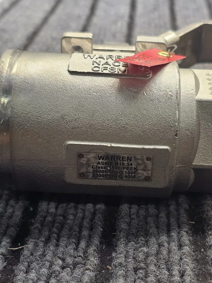 Клапан Sharpe S4GPA 1/2" CF8M Body 316 Stainless Steel Ball Valve TFM Seat B16.3 — фото лота 1