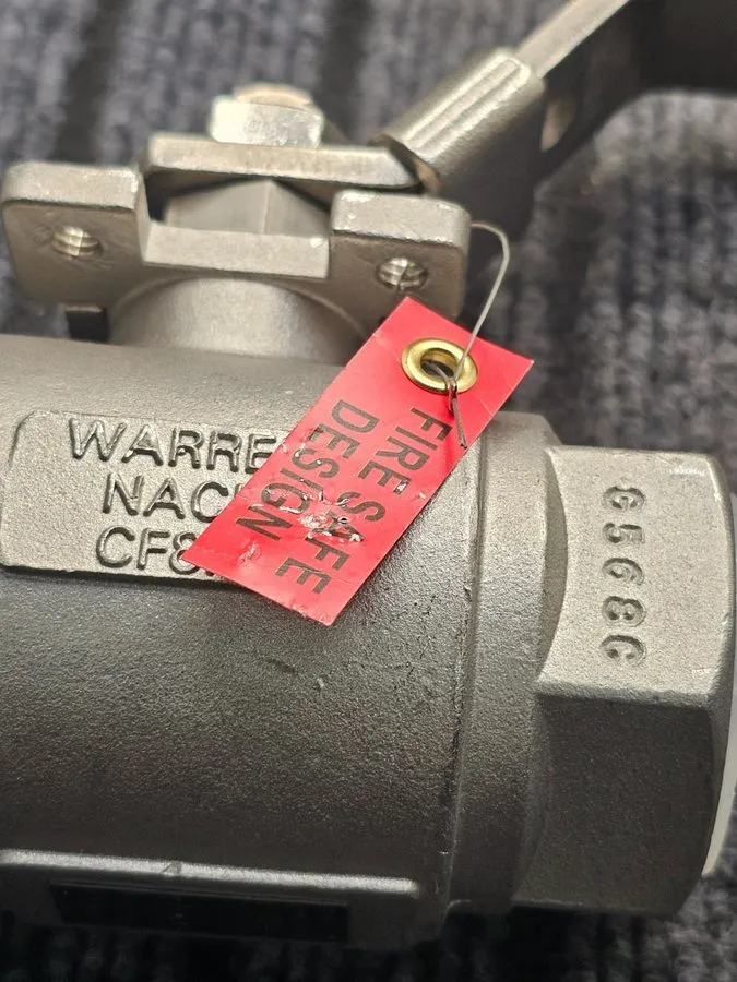 Клапан Sharpe S4GPA 1/2" CF8M Body 316 Stainless Steel Ball Valve TFM Seat B16.3 — фото лота 2