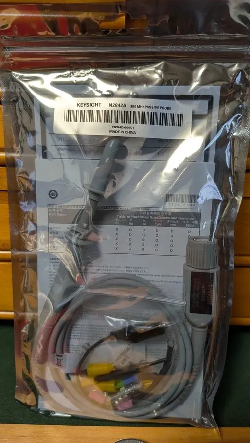 Осциллограф KEYSIGHT N2842A 300MHZ oscilloscope probe shipping
