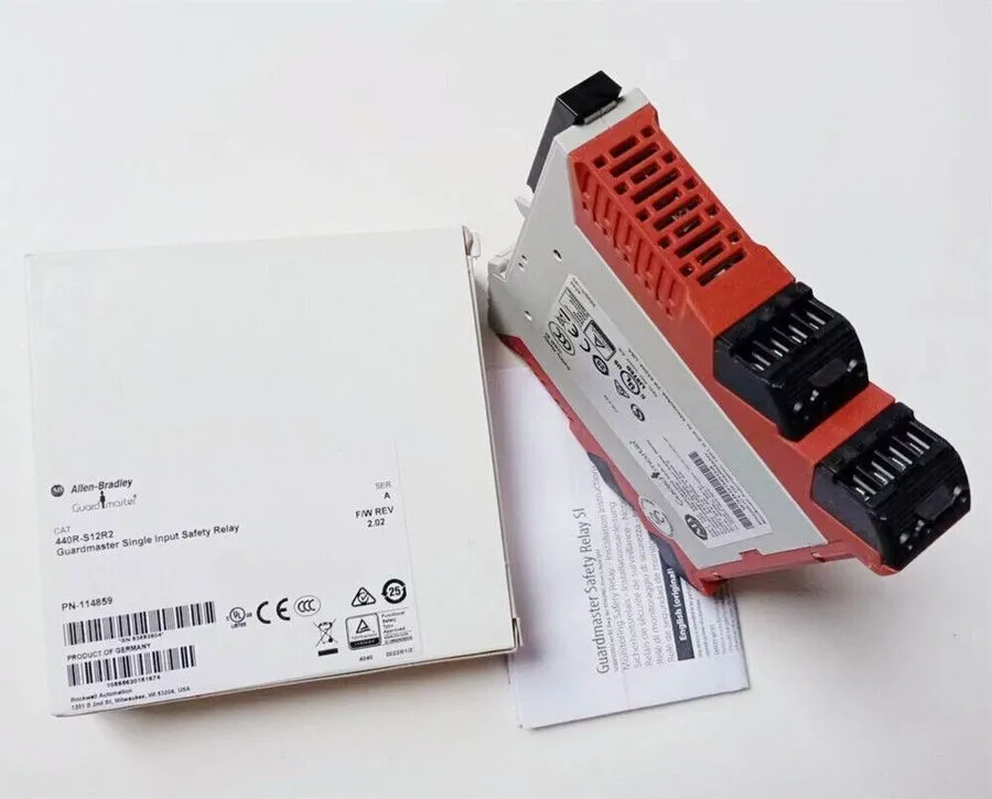 Реле безопасности 440R-S12R2 Allen Bradley Guardmaster Single Input Safety Relay