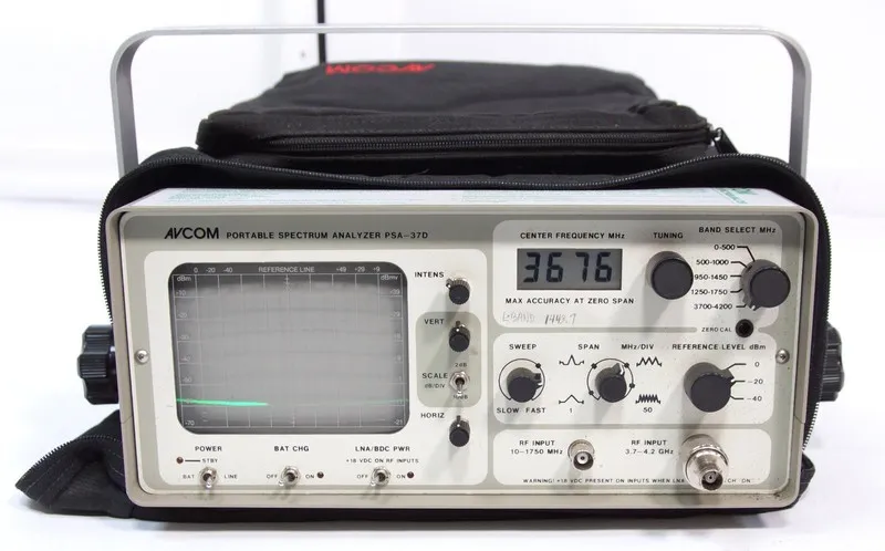 Тестер Avcom PSA-37D L-Band Portable Spectrum Analyzer 1 MHz to 4.2 GHz