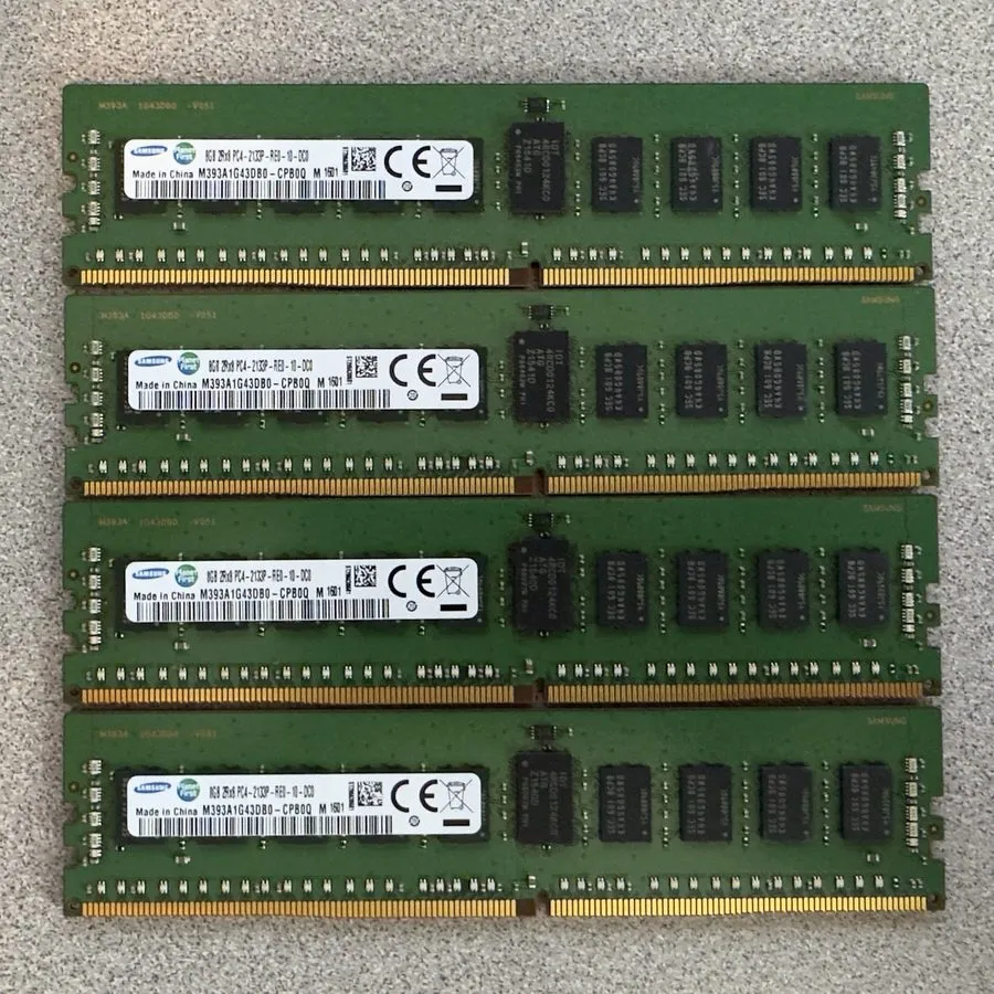 Модуль памяти HP 8GB DDR4-2133 PC4-17000 1Rx8 ECC REG RDIMM 762200-081 M393A1G43
