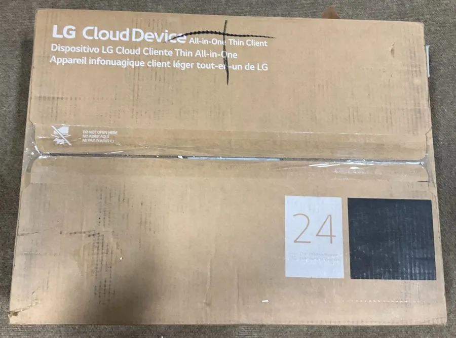 Тонкий клиент LG AiO Thin Client N5105 4GB 16GB BT5 WiFiAC 23.8F 24CQ650I-6N