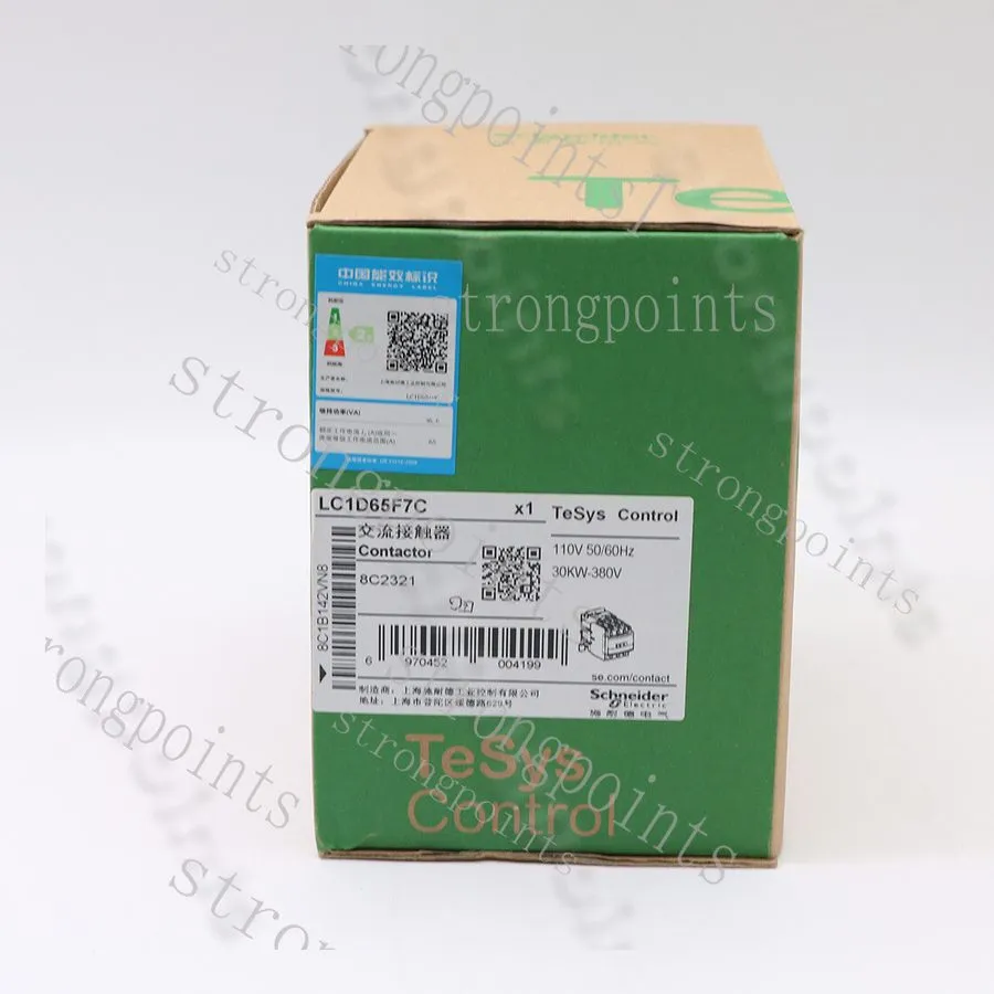 Контактор Schneider LC1D65F7 Telemecanique Square D TeSys 3-Pole DIN 110vAC LC1D
