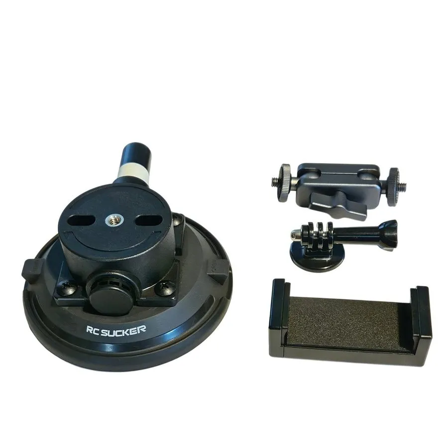 Вакуумная присоска 4.5" Suction Cup Camera Mount with Ball Head Magic Arm- RC450 — фото лота 1