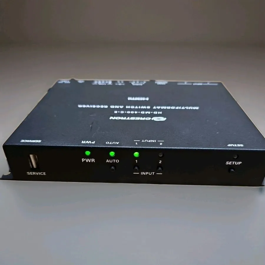 Объектив Crestron HD-MD-400-C-E DM Lite HD Scaling Auto-Switcher HDMI Catx Exten