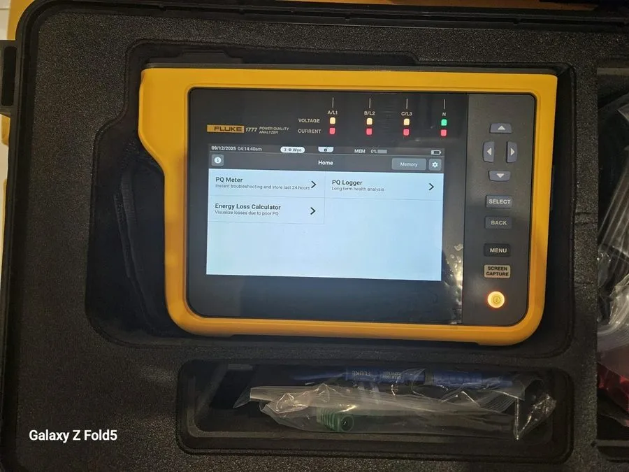Анализатор Fluke 1775 Three-Phase Power Quality Analyzer — фото лота 1