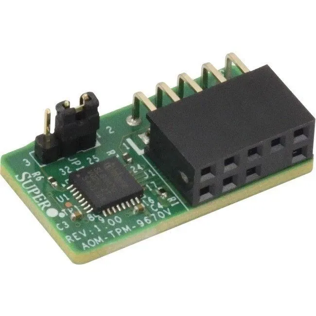 Модуль TPM Supermicro AOM-TPM-9670V-S Trusted Platform Module (TPM) Vertical