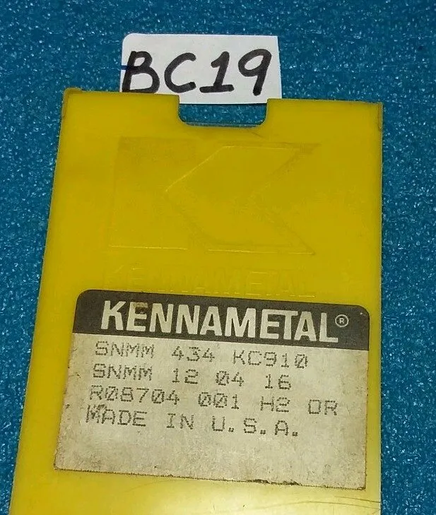 Режущий инструмент Kennametal SNMG 433 KC910 Carbide Insert