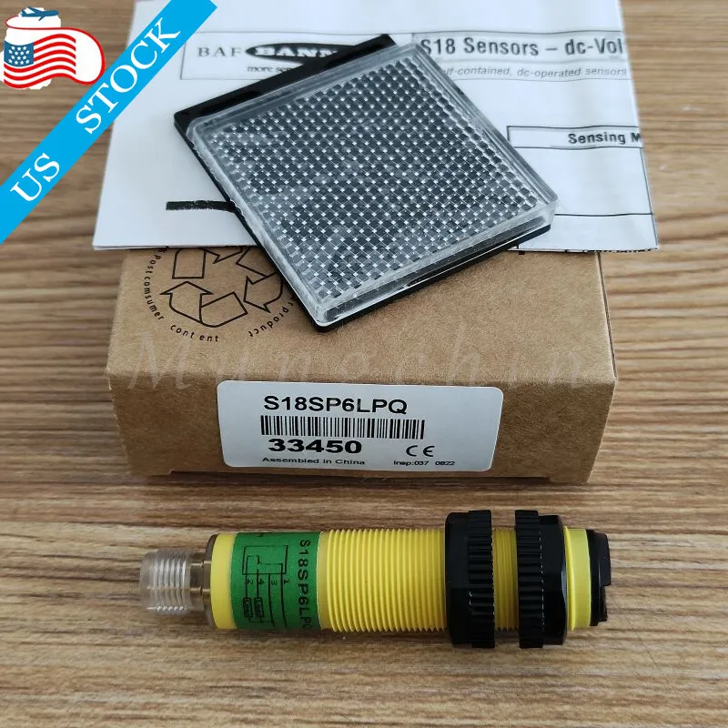 Фотоэлектрический датчик Banner S18SP6LPQ Photoelectric Sensor Diffuse PNP Outpu