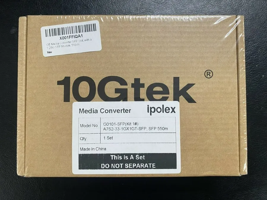 Медиаконвертер 10GTEK 1.25G 10/100/1000M MEDIA CONVERTER SFP SLOT