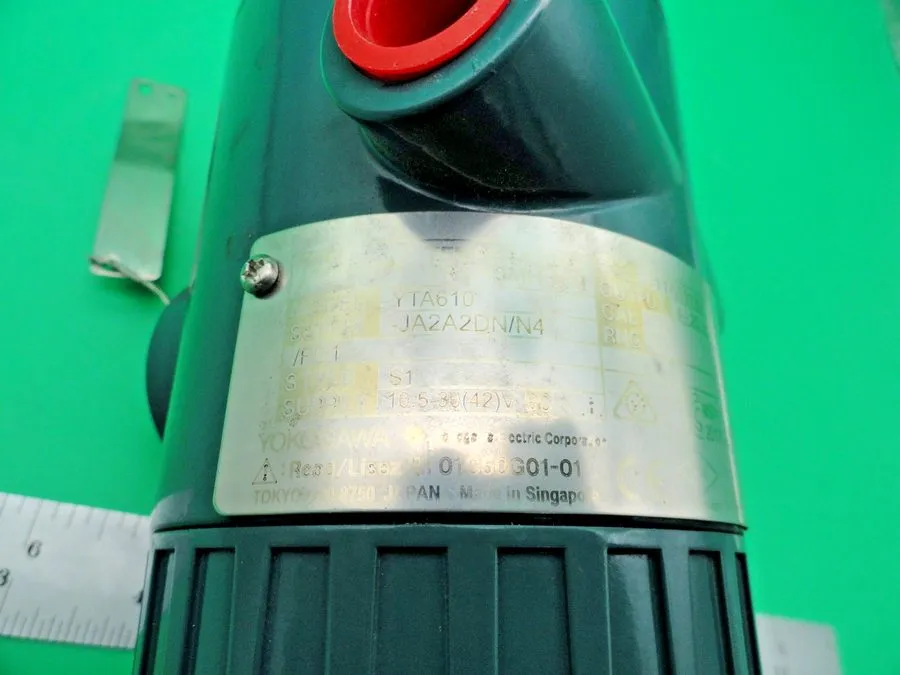 Датчик YOKOGAWA JA2A2DN/N4 R-2120 YTA610 TEMPERATOR TRANSMITTER — фото лота 2
