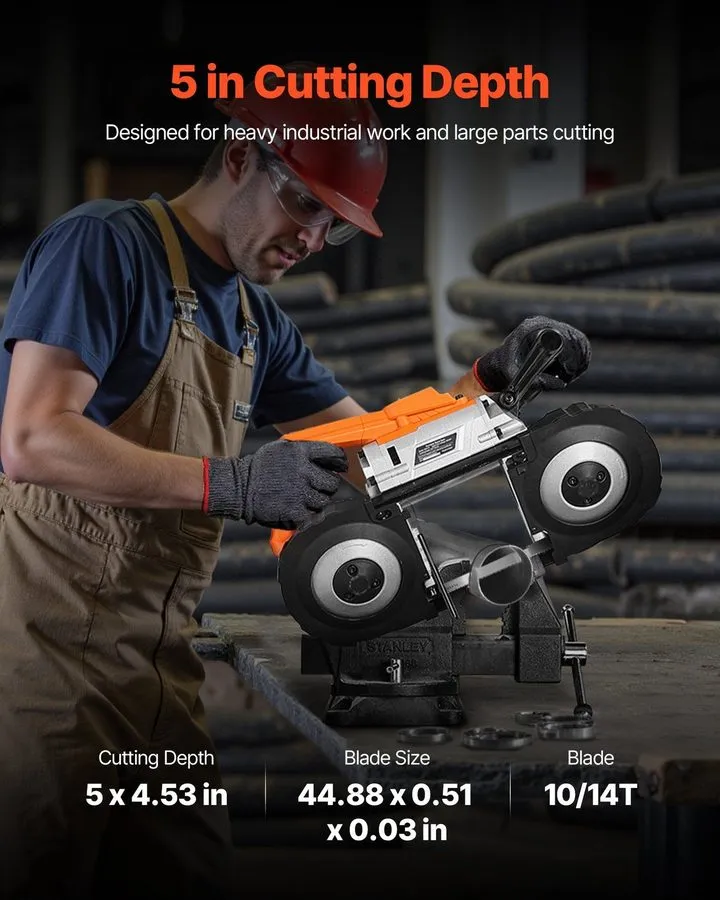 Оборудование ЧПУ 20V Brushless Cordless Band Saw 5in Cutting Depth 360W 0-120m/m — фото лота 1