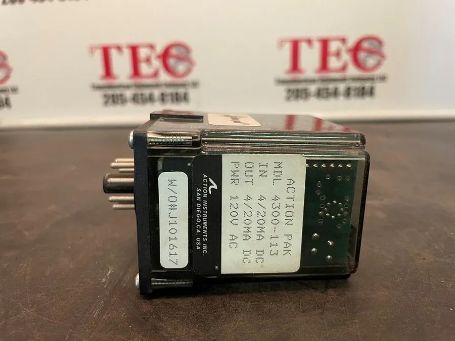 Преобразователь сигнала Action Pak 4300-113 4-20 mA DC 120 VAC Signal Conditione