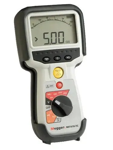 Тестер Megger MIT410-TC Insulation Tester With Test Leads — фото лота 1