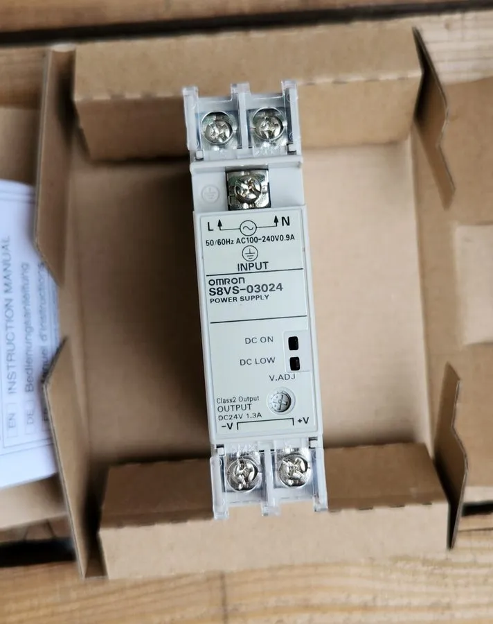 Блок питания OMRON S8VS-03024 24VDC 1.3A 30W DIN Rail Power Supply w/ LED Indica