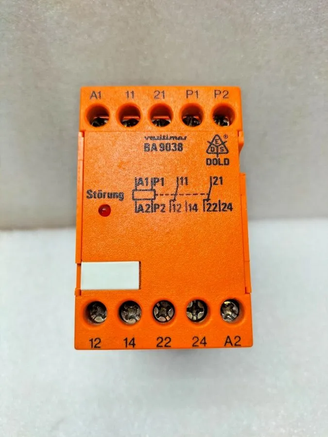 Реле защиты Eds Dold BA9038 12 Motor Protection Relay N-377