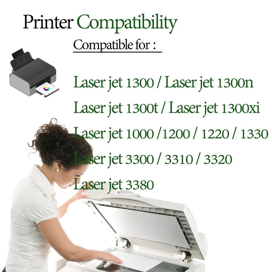 Лазерный принтер 2PK Q2613X Black Laser Toner Cartridge Compatible