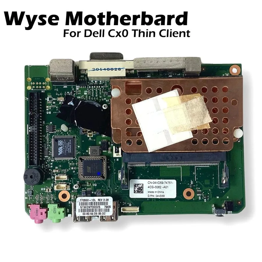 Материнская плата Dell Wyse Cx0 Thin Client Motherboard VIA 1.0 GHz DDR2 SDRAM 1 — фото лота 1