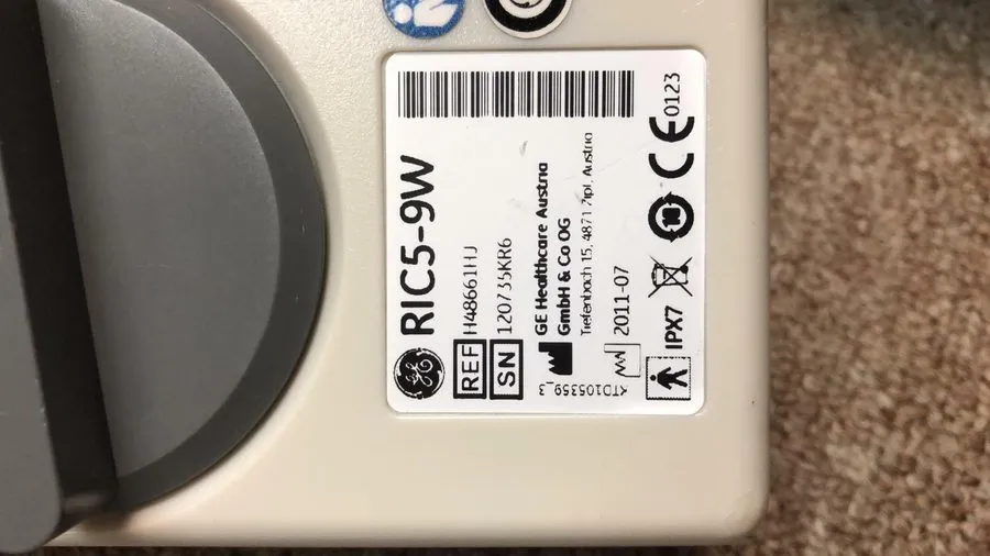 УЗИ-датчик RIC5-9W GE Ultrasound Probe Transducer (11/2016)