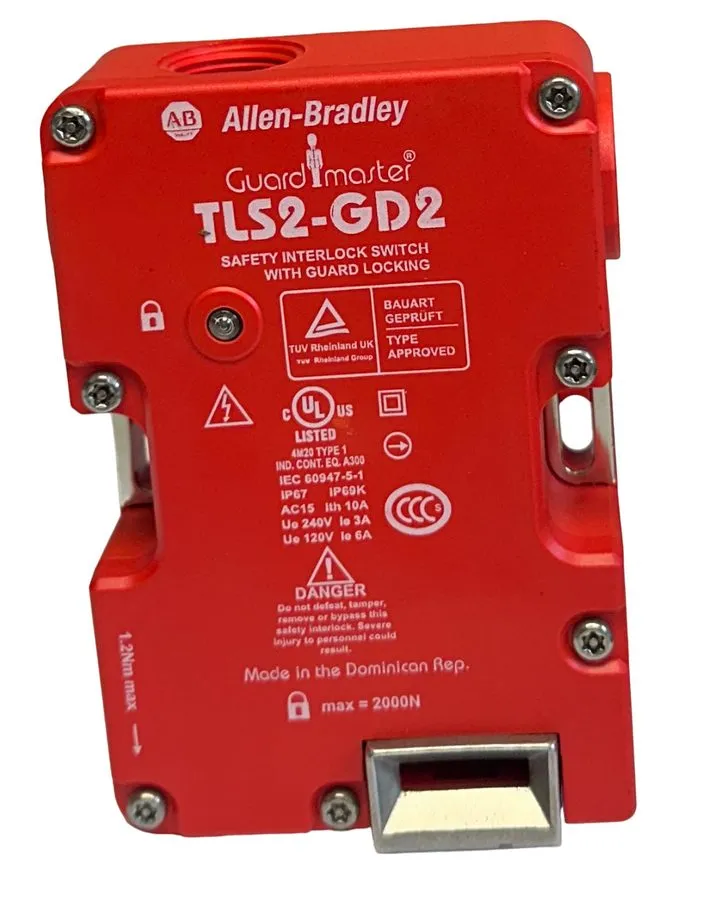 Реле безопасности Allen Bradley TLS2-GD2 Guardmaster Safety Switch 440G-T27177 /