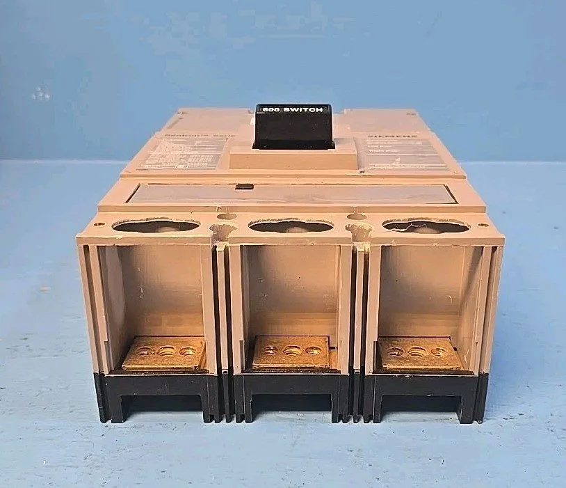 Автоматический выключатель SIEMENS SENTRON BREAKER LXD63S600A 600A 600 A AMP 600 — фото лота 2