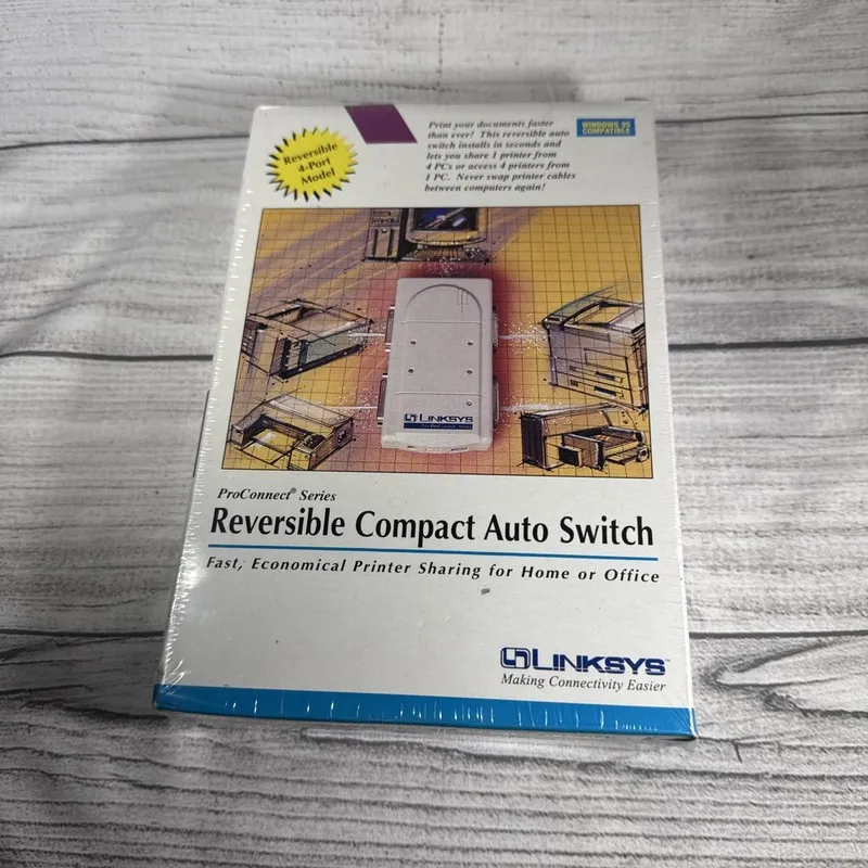 Коммутатор Linksys Auto (PASB421) 4-Ports External Switch