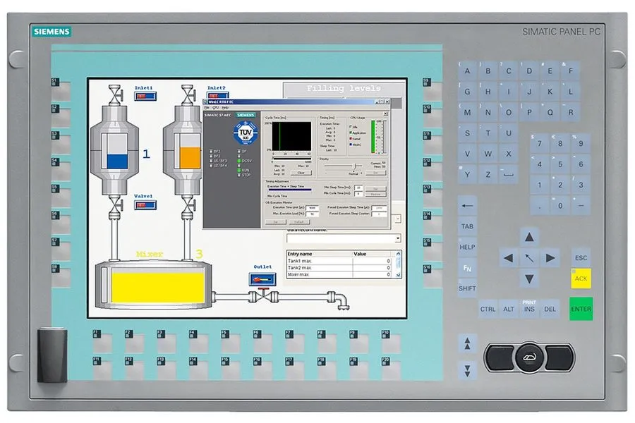 Промышленный компьютер Siemens 6AV7884-1AH10-3BB0 SIMATIC HMI IPC 477C optional — фото лота 1