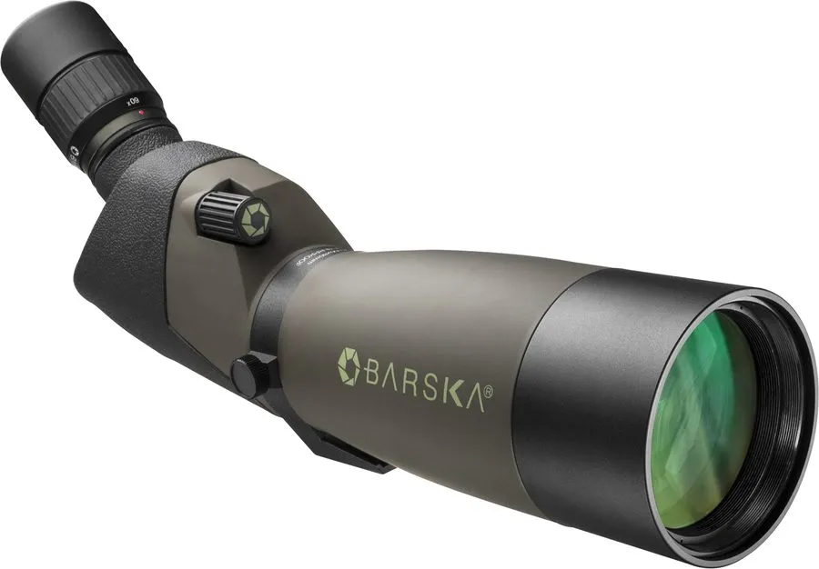 Оборудование видеонаблюдения Barska Blackhawk Angled Spotting Scope 20-60x 60mm  — фото лота 1