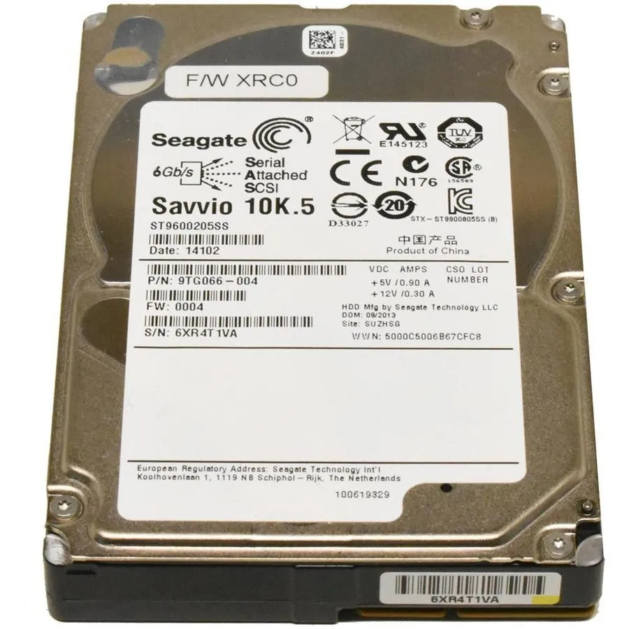 Жёсткий диск Seagate Savvio 10K.5 600GB 2.5" SAS 6Gb/s HDD ST9600205SS PN:9TG066