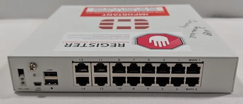 Межсетевой экран Fortinet FortiGate 90D FG-90D Enterprise Network Security Firew — фото лота 3