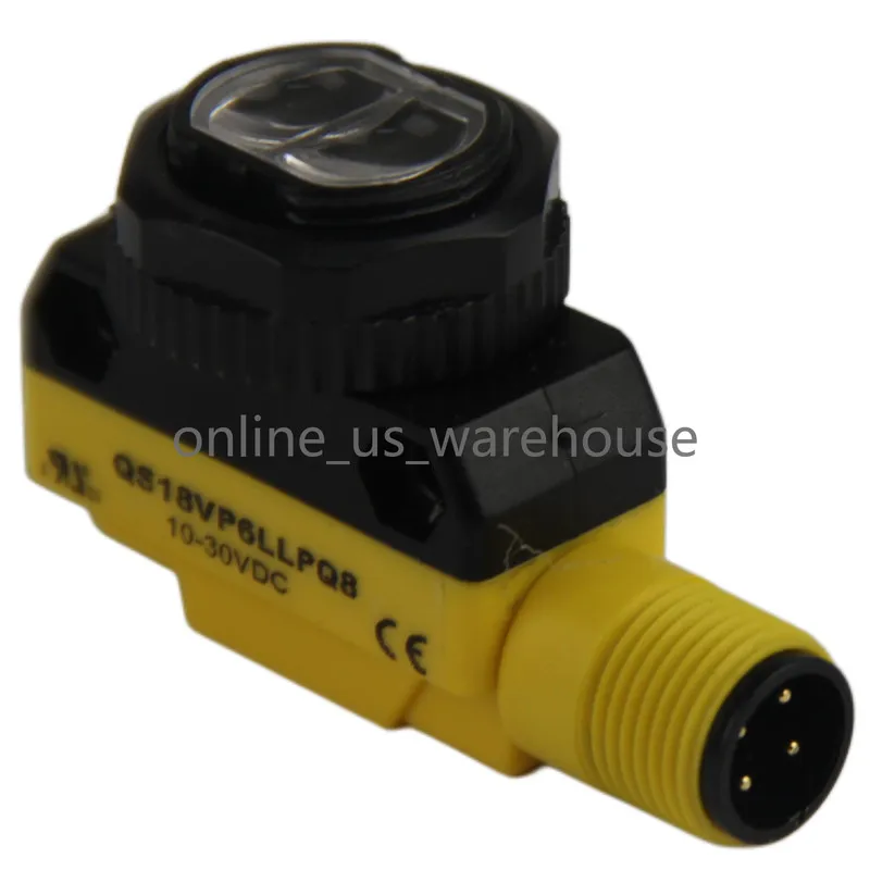 Фотоэлектрический датчик Banner QS18VP6LLPQ8 Photoelectric Sensor 10-30VDC M12 I