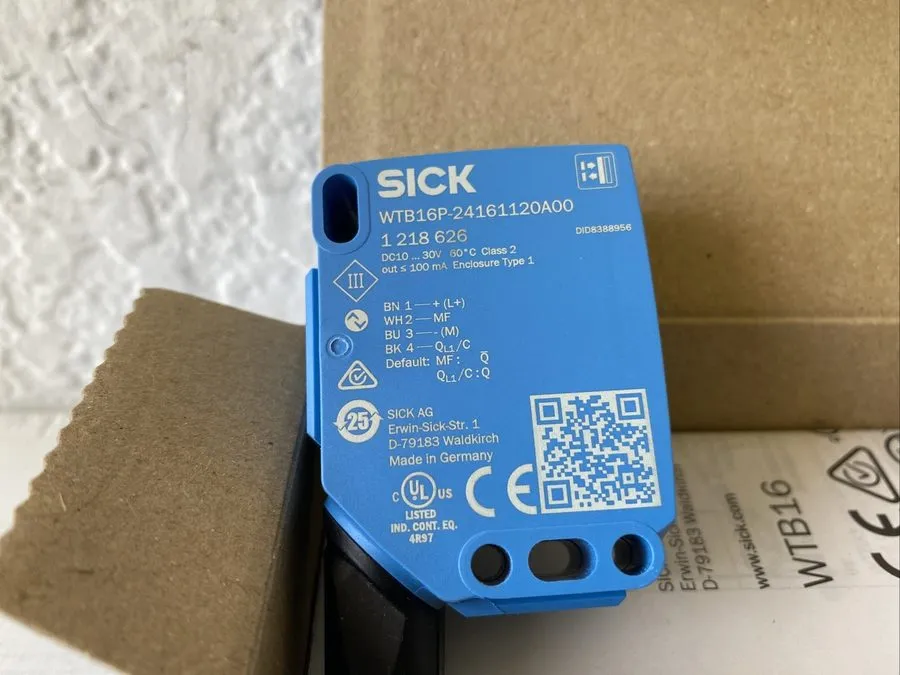 Фотоэлектрический датчик Sick WTB16P-24161120A00 1218626 Photoelectric Sensor — фото лота 2