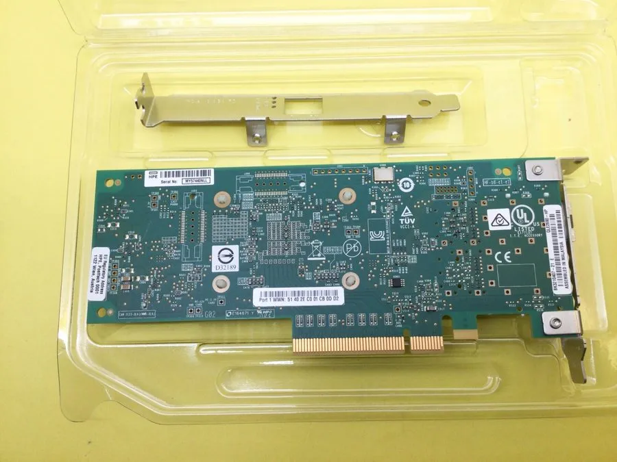 Контроллер P9D93A HPE StoreFabric SN1100Q 16Gb Single Port Fibre Channel HBA QLE — фото лота 1