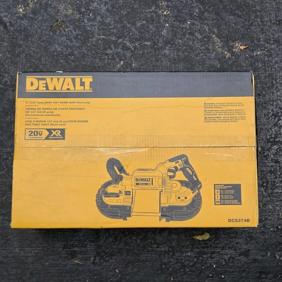 Оборудование ЧПУ DeWALT DCS374B 20V MAX XR® Cordless Brushless Deep Cut Band Saw