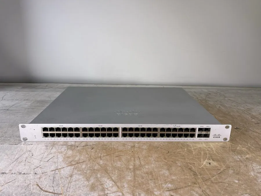 Коммутатор Cisco Meraki MS120-48LP 48-Port GbE PoE+ Switch 370W 4x 1G SFP