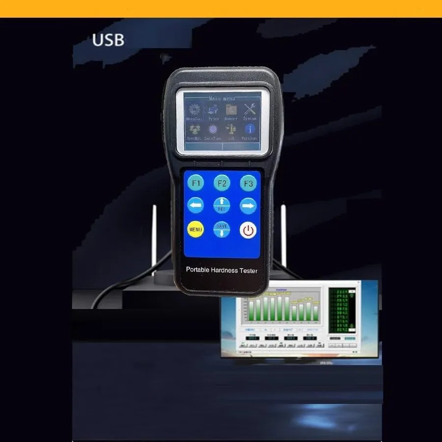 Твердомер Portable Leeb Hardness Tester Meter Durometer with Measuring Range HLD — фото лота 2