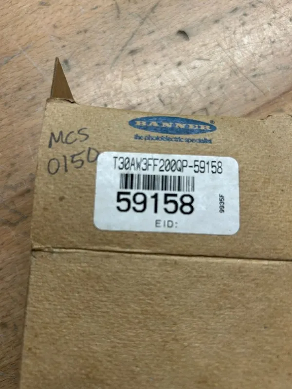 Фотоэлектрический датчик Banner EZ Beam Photoelectric Sensor T30AW3FF200QP 59158