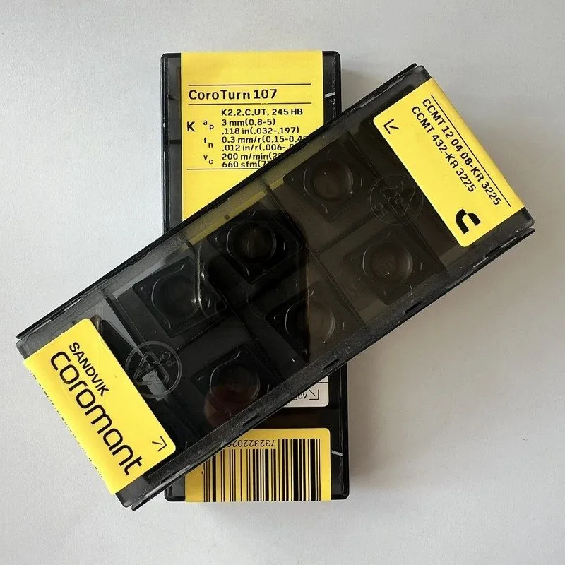 Режущий инструмент SANDVIK CCMT120408-KR 3210 CARBIDE INSERTS CCMT432 Turning In
