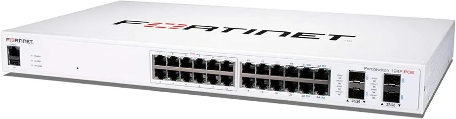 Коммутатор Fortinet FortiSwitch FS-124F-POE FortiGate Managed Switch 24xGE LAN p