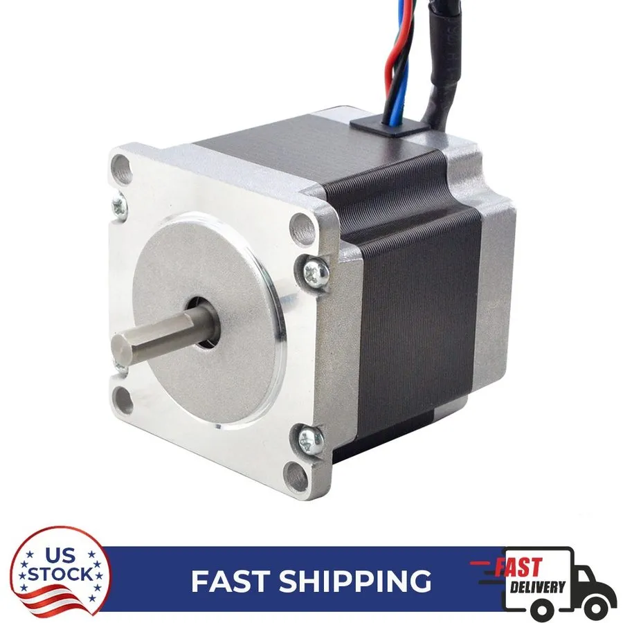 Шаговый двигатель IP65 Waterproof Nema 34 Closed Loop Stepper Motor 8.5Nm w/ 100 — фото лота 1