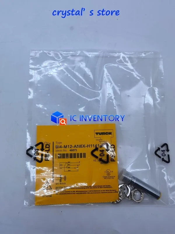 Датчик приближения Turck Bi4-M12-AN6X-H1141 Proximity Sensor, 4mm SN, 10-30VDC, 