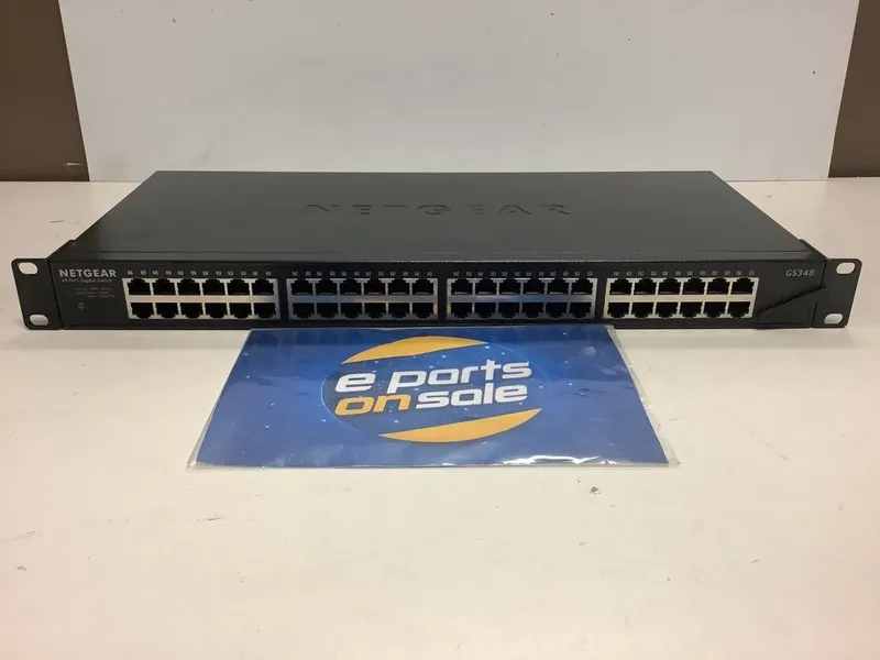 Коммутатор NETGEAR GS348 48-Port Gigabit Ethernet Unmanaged Rackmount Switch — фото лота 1