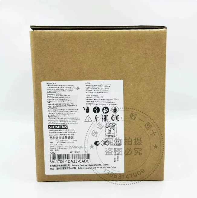 Автоматический выключатель Siemens circuit breaker 3VL1706-1DD33-0AD1