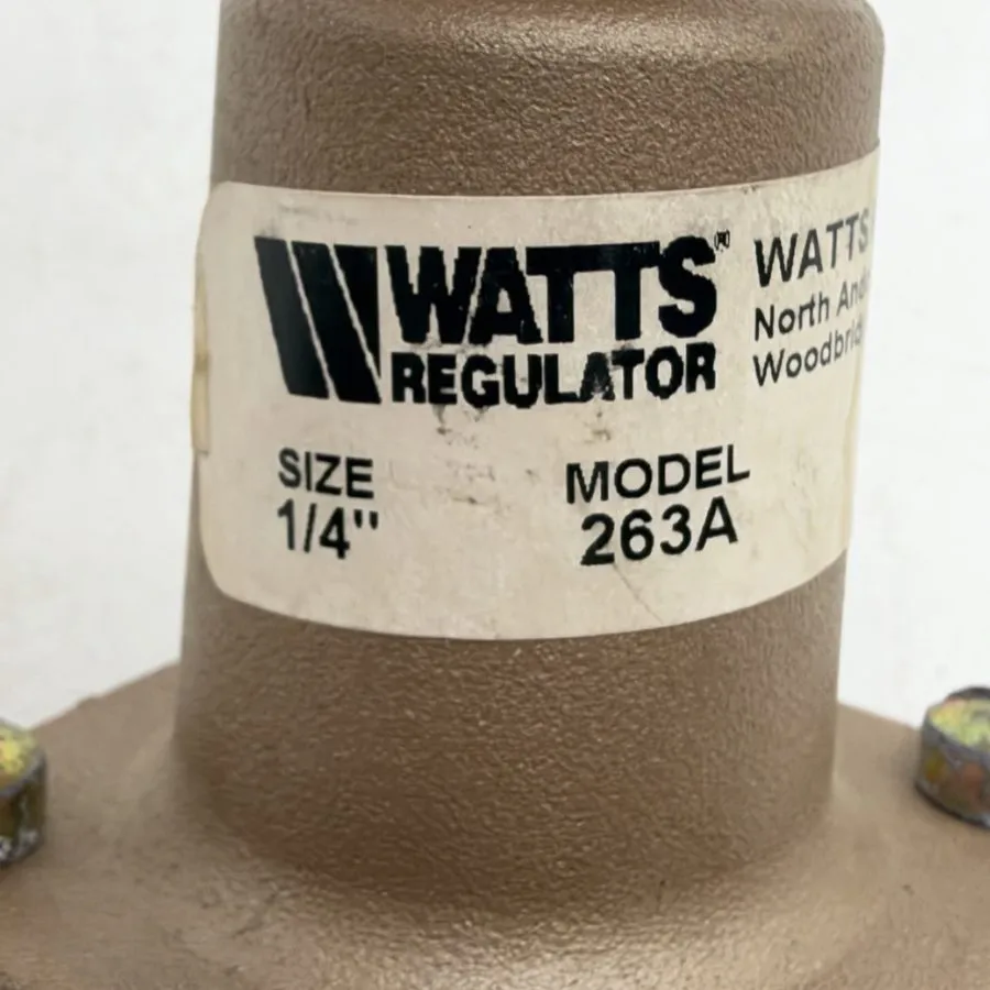 Трубопроводная арматура WATTS 3/8LF263A 10-125 Water Pressure Regulator 3/8" NPT — фото лота 2