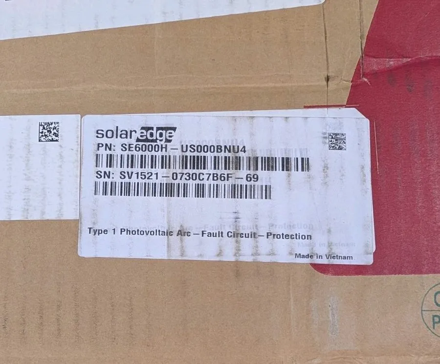 Инвертор SolarEdge 6.0kW HD-Wave Inverter SE6000H-US000BNU4
