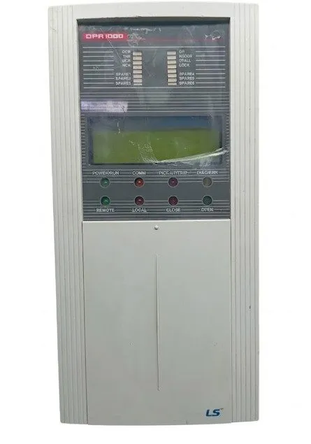 Реле защиты LS DPR-1000 FZ Digital Protection Relay Ver DSP 06.04 / 07.24 COM 01 — фото лота 2