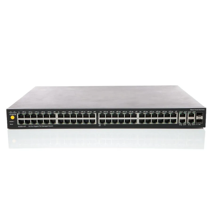Коммутатор Cisco SG300-52P-K9 Switch