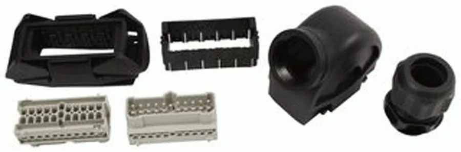 Разъём Harting HAN-ECO MONOBLOCK KIT 5 (16B GS) Heavy Duty Power Connector 10410 — фото лота 1