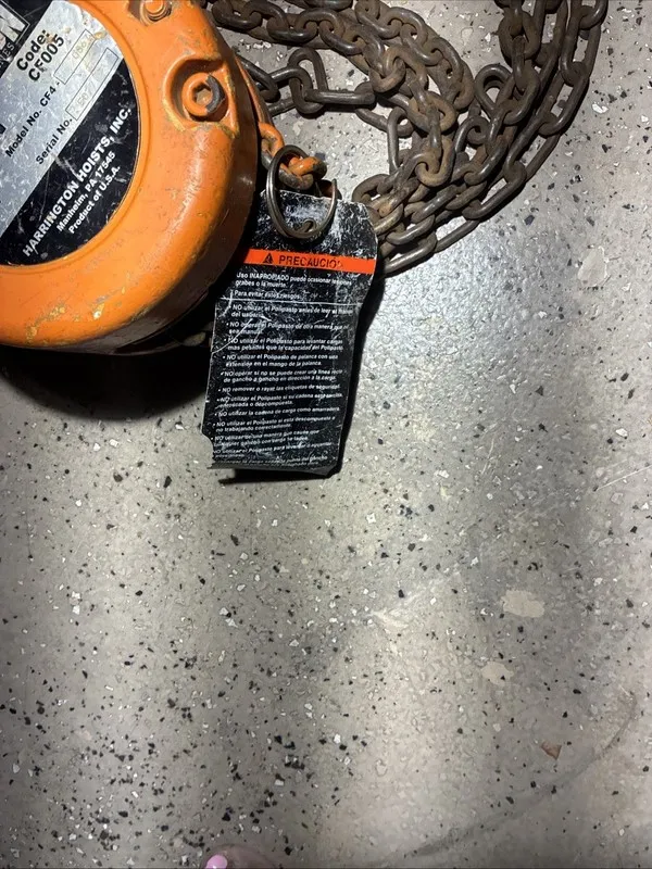Таль Harrington 1/2 Ton Hand Chain Hoist CF40221